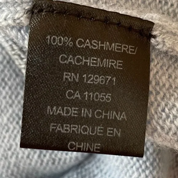 Skull Cashmere Mia V-Neck Skull Print Cashmere Sweater - Picture 7 of 8